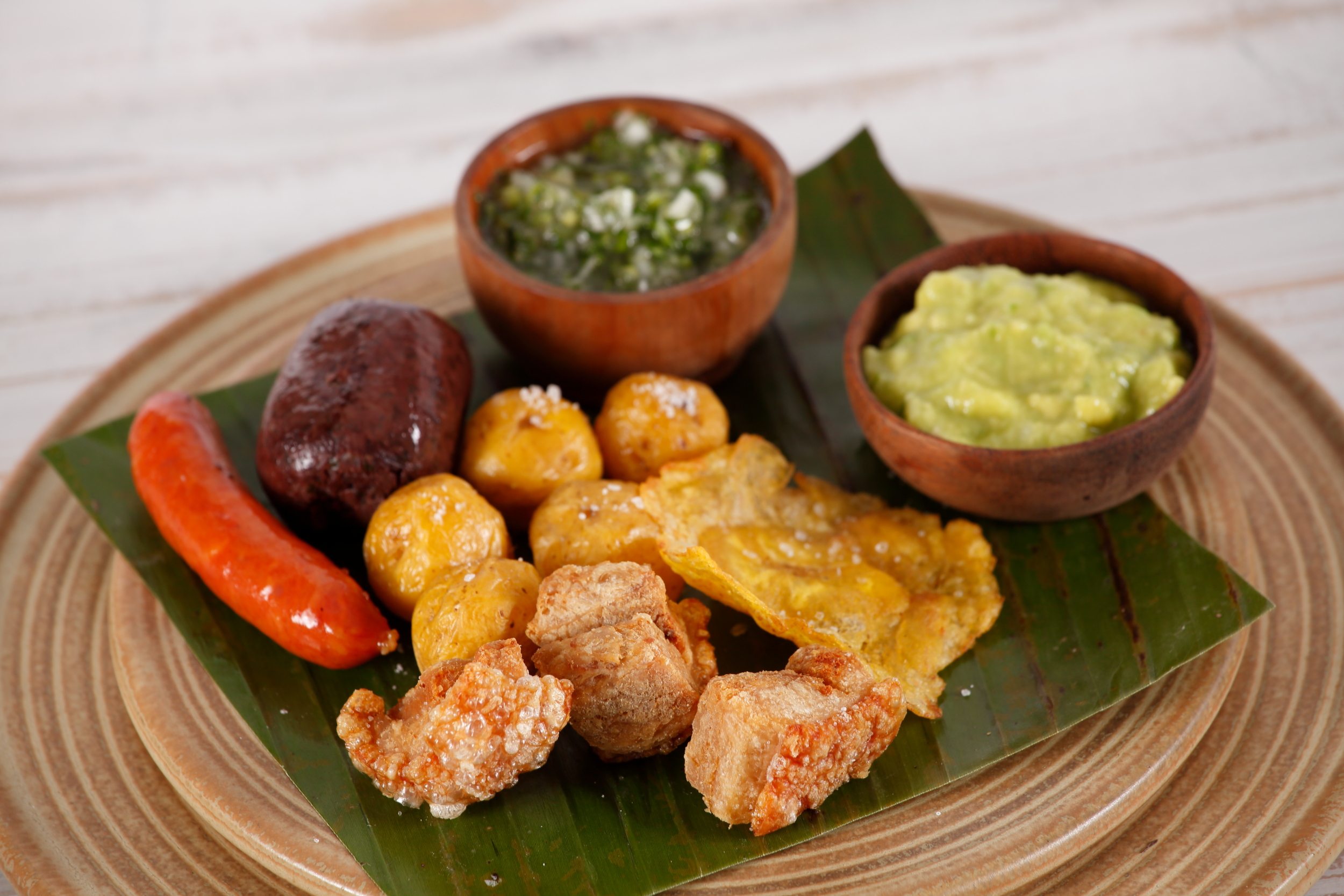 Tabla picada colombiana 