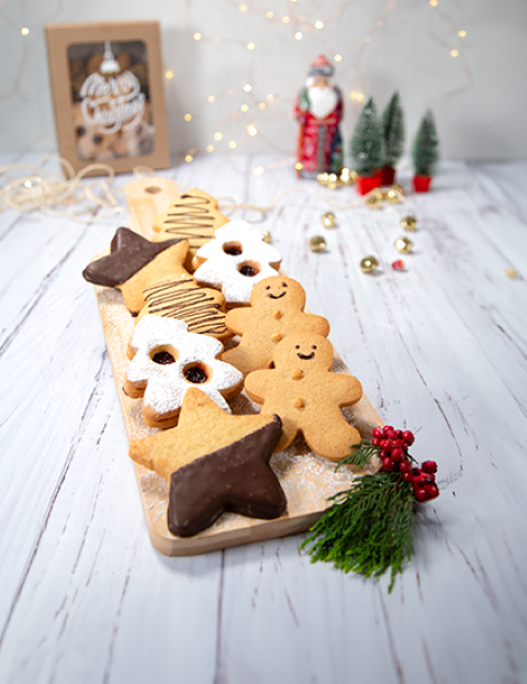 Caja de galletas Dulce Navidad