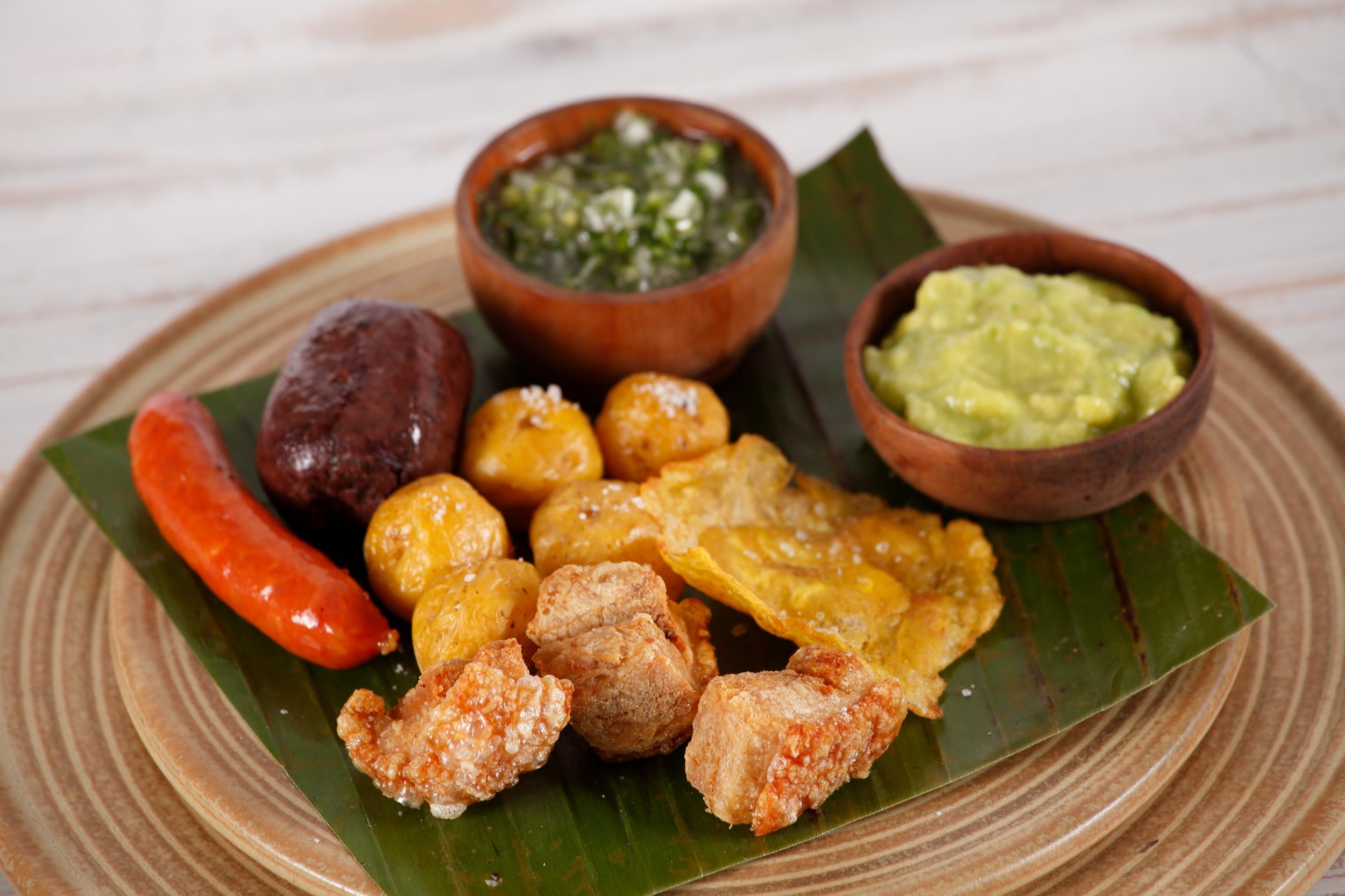 Tabla picada colombiana 