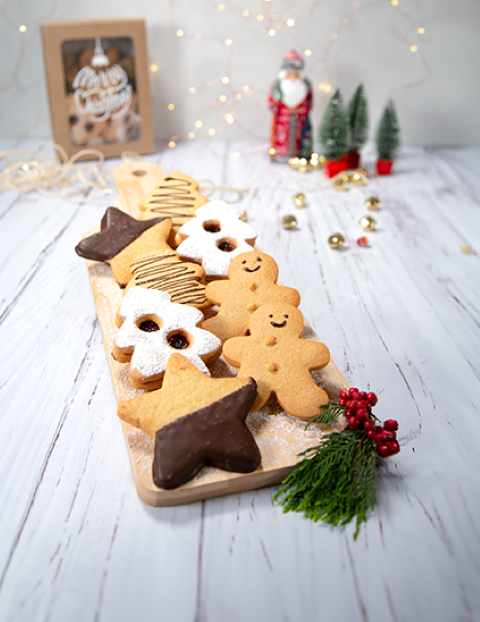 Caja de galletas Dulce Navidad