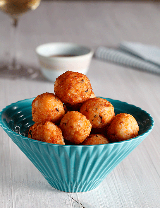 Croquetas de risotto