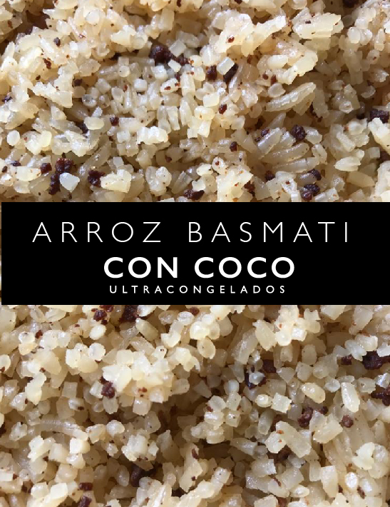 Arroz basmati con coco 