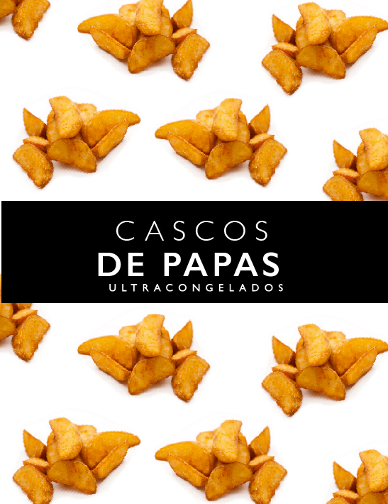 Cascos de papa 500grs