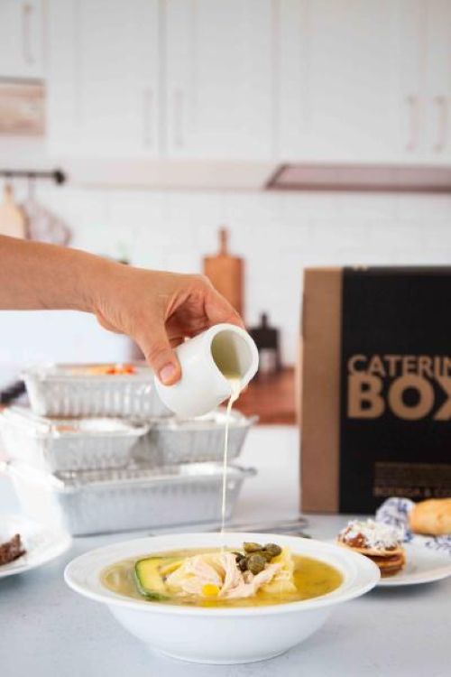 Catering Box para calentar - Ajiaco santafereño