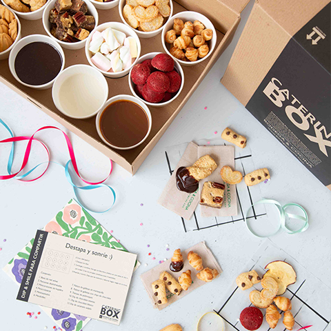 Catering box para compartir DIP & SMILE 