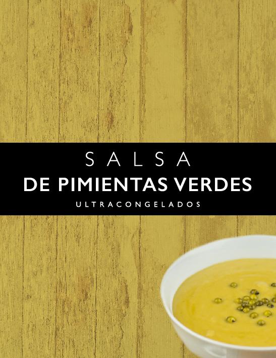 Salsa de pimientas verdes 500ml