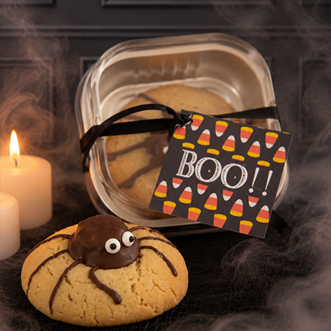 Galleta araña chocolatosa